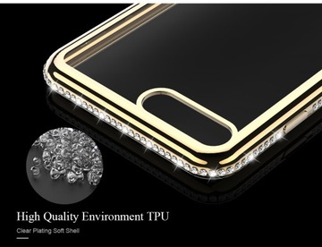 Чехол для huawei p20 lite p20 стразы Swarovski Rose