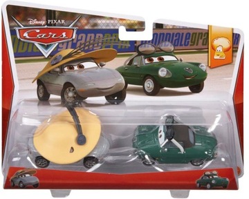 Cars 2 Auta Mattel Kimberly Rims + Carinne Cavvy