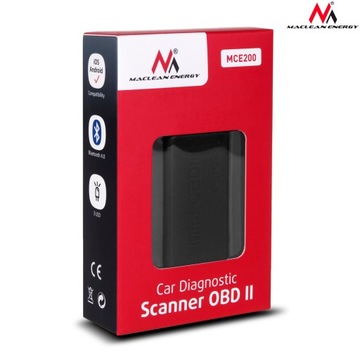 OBD2 OBDII BLUETOOTH 4.0 ДИАГНОСТИЧЕСКИЙ ИНТЕРФЕЙС Maclean MCE200