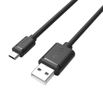 Unitek micro USB 3x 0,3м черный