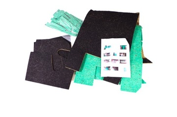 Комплект напольных ковров OEM VW Bus T3 различных цветов