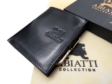 МАЛЕНЬКИЙ ЭКСКЛЮЗИВНЫЙ КОЖАНЫЙ ЖЕНСКИЙ КОШЕЛЕК ABIATTI BIGGLE WALLET