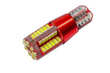 ŻARÓWKA LED T10 W5W 57 SMD CANBUS BARWA ZIMNA 002