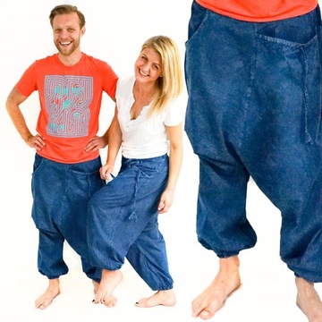 INDIE,SZARAWARY/unisex/Blue stonewashed