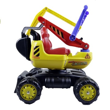 Большой экскаватор XL Maxi Красный экскаватор