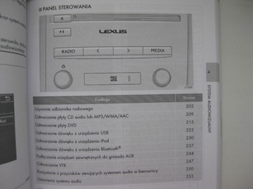 LEXUS CT 200h польский CT200h руководство по навигации