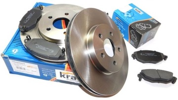 TARCZE + KLOCKI PRZÓD FORD MONDEO III MK3 2000-2007