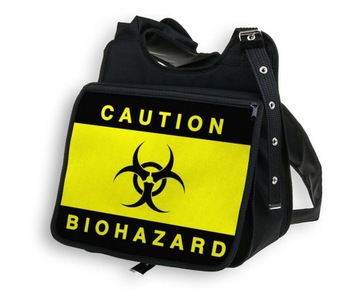 TORBA KLAPKA DUŻA A4 SL 1 SYMBOLE CAUTION NADRUK