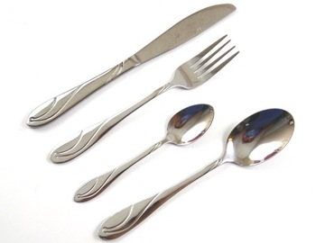 фото ориг. №14, Cutlery set 24 elements glossy silver в brilliance for 6 places