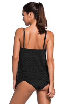 TANKINI STRÓJ KĄPIELOWY Ażurowy Figi 3XL/4XL