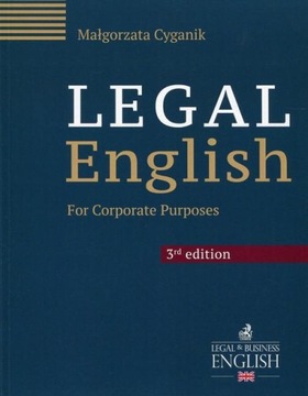 LEGAL ENGLISH For Corporate Purposes 3rd edition