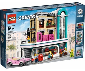 LEGO CREATOR Bistro W Śródmieściu 10260