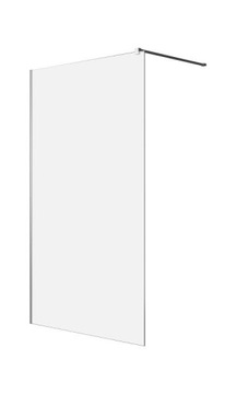 Besco AVEO Стеклянная стенка для душевой кабины 130