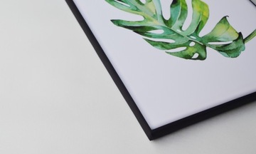 LIŚĆ PALMY Obrazy na płótnie 30x45 Obraz rośliny