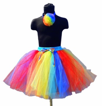 TUTU TĘCZOWA, RAINBOW DASZ 134