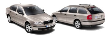 Диски 255мм, колодки ЗАДНИЕ Skoda OCTAVIA 2 2004-2013 гг.