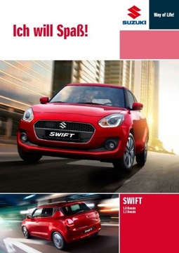 Suzuki Swift prospekt model 2018 Austria