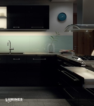 фото ориг. №3, Profile to plume led backlight phosphors aluminum angular type c 1 m black