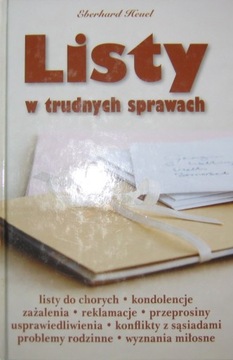 LISTY W TRUDNYCH SPRAWACH EBERHARD HEUEL NOWA!!