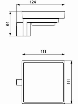 Настенная мыльница IDEAL STANDARD A9196AA