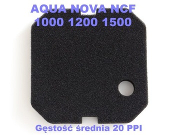Gąbka Wkład AQUA NOVA NCF-1000 1200 1500 ppi 20