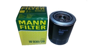 MANN FILTR OLEJU W930/26 KIA CARNIVAL SORENTO H-1