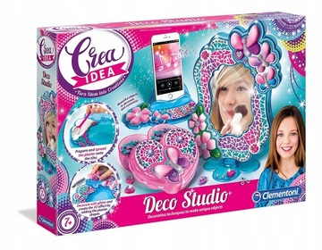 CLEMENTONI CREA IDEA ZESTAW DO DEKORACJI 15237