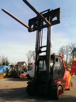 Wynajem wózka widłowego Linde H80T-900 mm 8000 kg