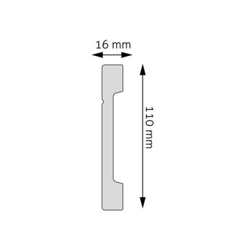 Гибкий плинтус CREATIVA LPC-20F