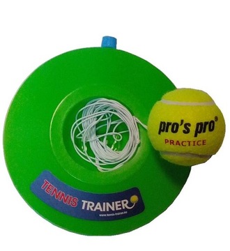 Теннисный тренажер, невиртуальное игровое устройство - синий цвет