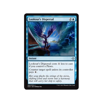 MTG 2x Lookout's Dispersal (Uncommon)