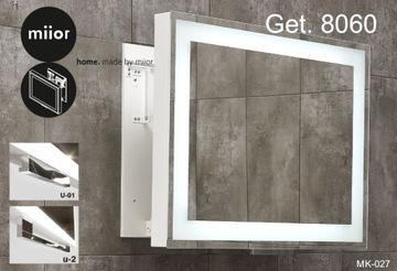LUSTRO WYSUWANE MIIOR GET 80x60 Z LED nr 305862