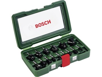 BOSCH frezy do drewna 8mm 12szt. zestaw