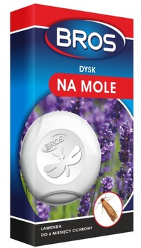 BROS DYSK NA MOLE ODZIEŻOWE LAWENDA