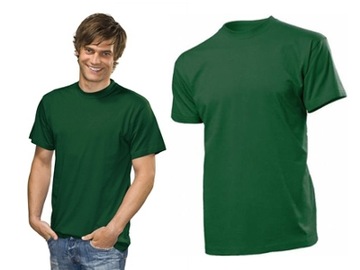 12 KOL - STEDMAN COMFORT Męska Koszulka T-shirt-XL