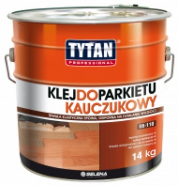 KLEJ DO PARKIETU KAUCZUKOWY TYTAN RB-110 14KG