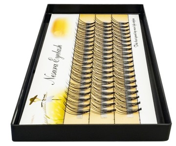 RZĘSY NESURA EYELASH KĘPKI RZĘS JEDWABNE 8mm