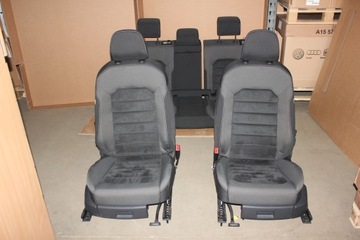 СИДЕНЬЯ SEATS VW GOLF 7 JETTA АЛЬКАНТАРА МАТЕРИАЛ