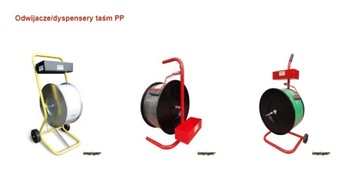 MOCNA Taśma PP 12mm 0,8mm 2000m spinająca do pakowania palet Bandownica CZ