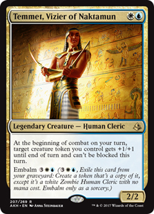 Temmet, Vizier of Naktamun - Magic
