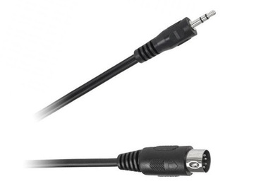 PRZEWÓD AUX AUDIO KABEL DIN5 - MJS 3,5mm 1,2m 2289