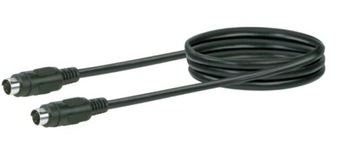 PRZEWÓD KABEL POŁĄCZENIOWY S-VHS Mini-DIN 2m 4-POL