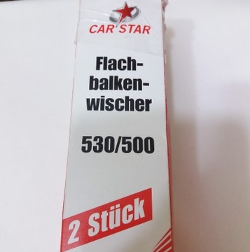 ДВОРНИКИ CAR STAR 2 ШТ. 530/500 ADAC QUALITY