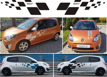 НАКЛЕЙКИ - RENAULT TWINGO долговременная пленка