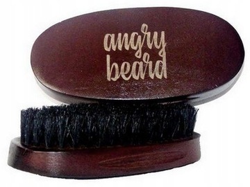 Расческа-бальзам с маслом для бороды Mo Bro's Angry Beard Brush