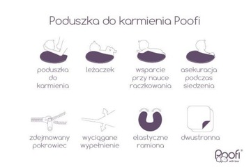 POOFI Rogal Poduszka do karmienia Organic