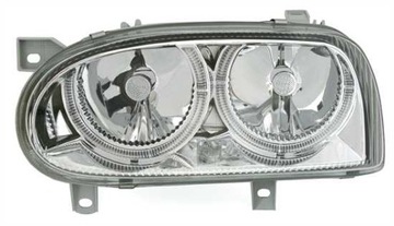 ЛАМПЫ ANGEL EYES VW GOLF 3 91-97 CHROME FK DEPO