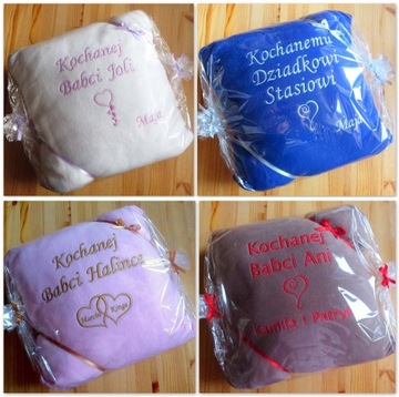 ВЫШИВАННАЯ ПОДУШКА с надписью подарок ДНИ РОЖДЕНИЯ 18, 30, 40, 50