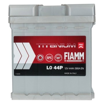 АККУМУЛЯТОР FIAMM TITANIUM PRO L0 44P 44Ач 390А