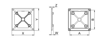 фото ориг. №4, Awenta lattice frame panel fan rw125 sys+